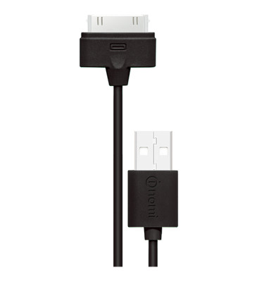 Кабель-Nomi-DC-09a-USB-30-pin-0,9м-чорний