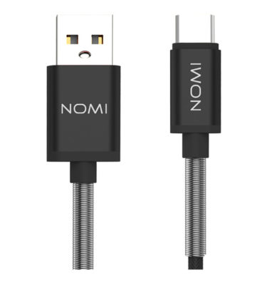 316208-Кабель-Nomi-DCMQ-10c-USB-Type-C-1м-чорний