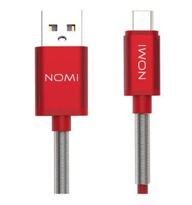 316211-Кабель-Nomi-DCMQ-10m-USB-micro-1м-червоний